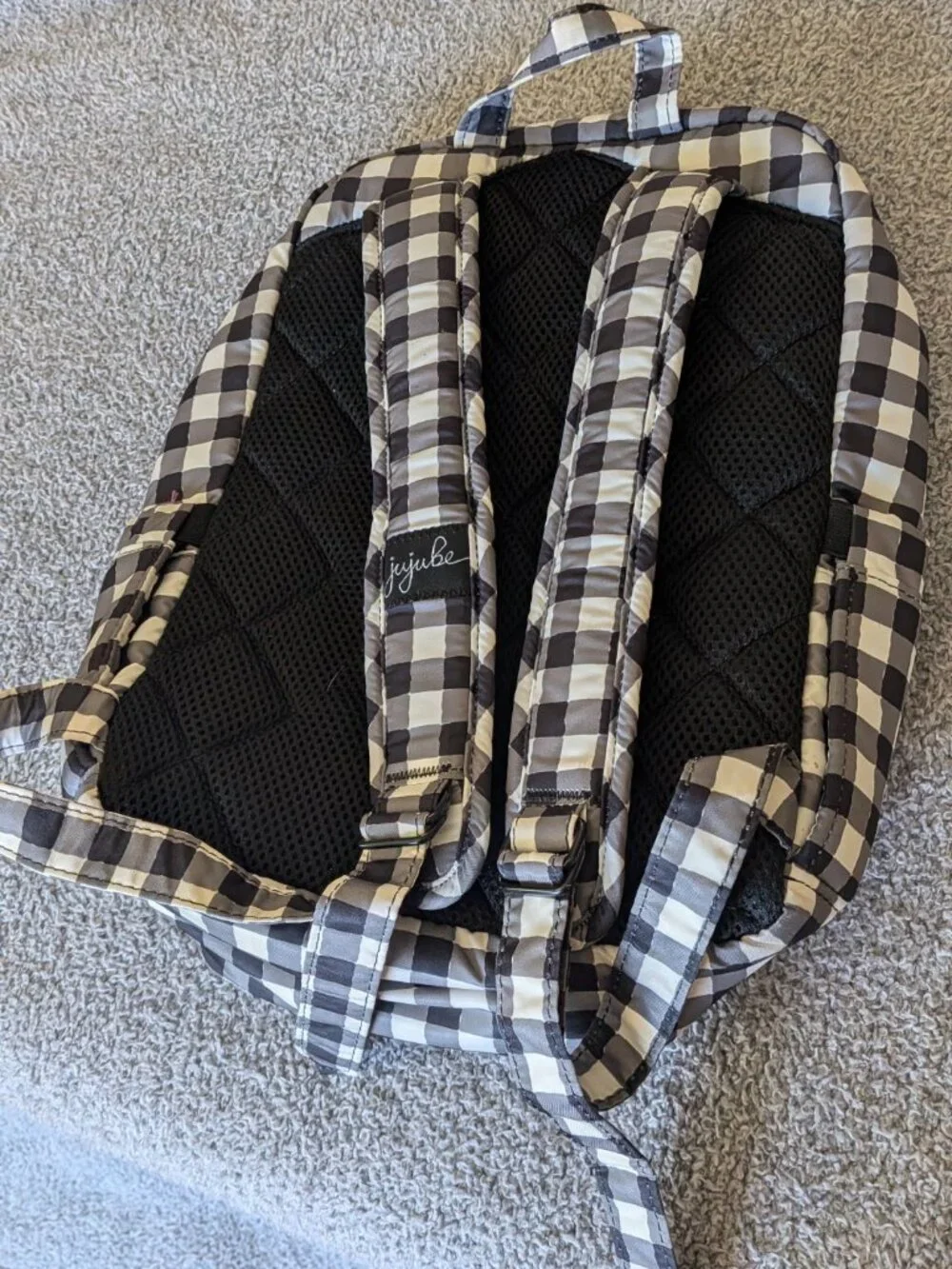 Jujube mini backpack gingham